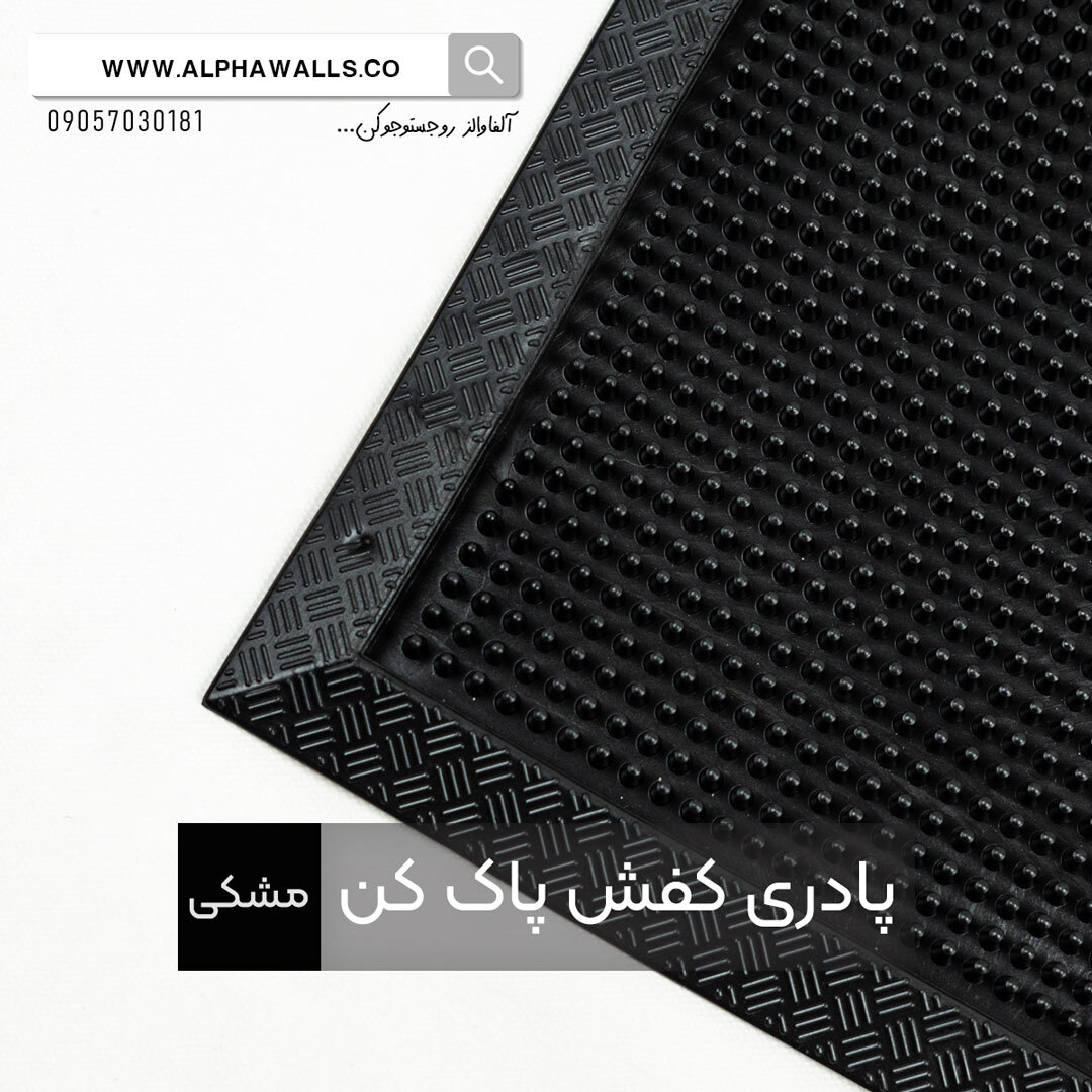  پادر کفش پاک کن طرح میخی مشکی 