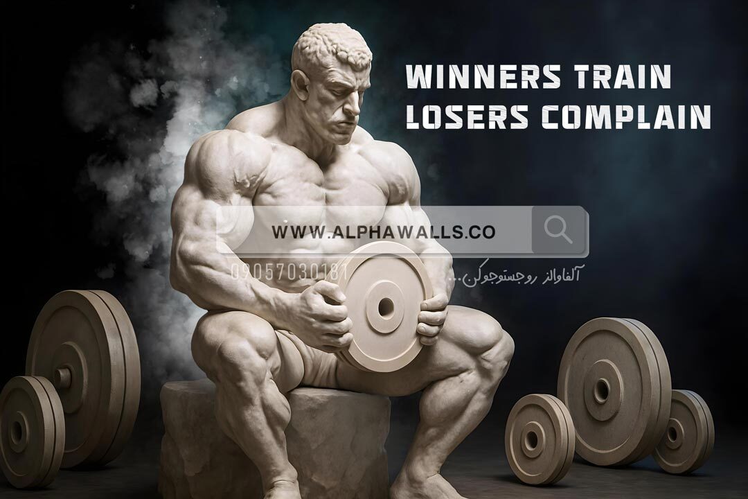  پوستر دیواری باشگاه بدن سازی 