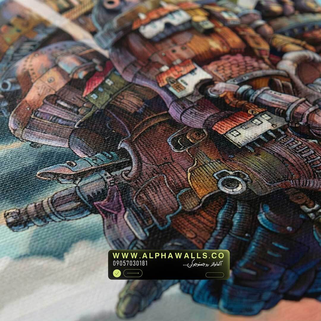 پرده زبرا کودک طرح شهر متحرک فانتزی