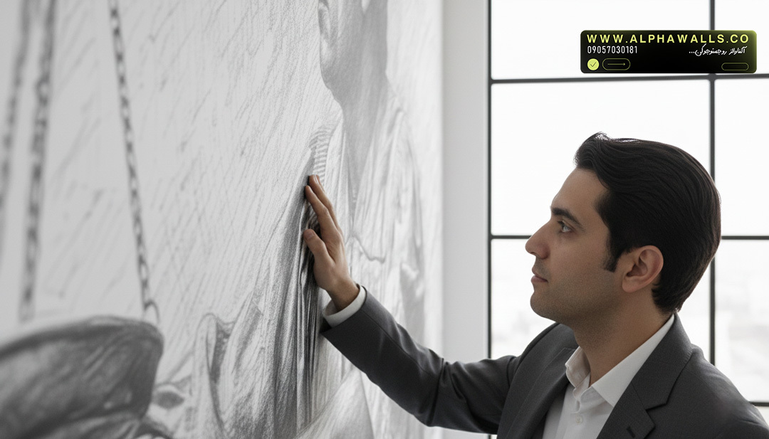  پوستر دیواری طرح قاضی و ترازو عدالت 