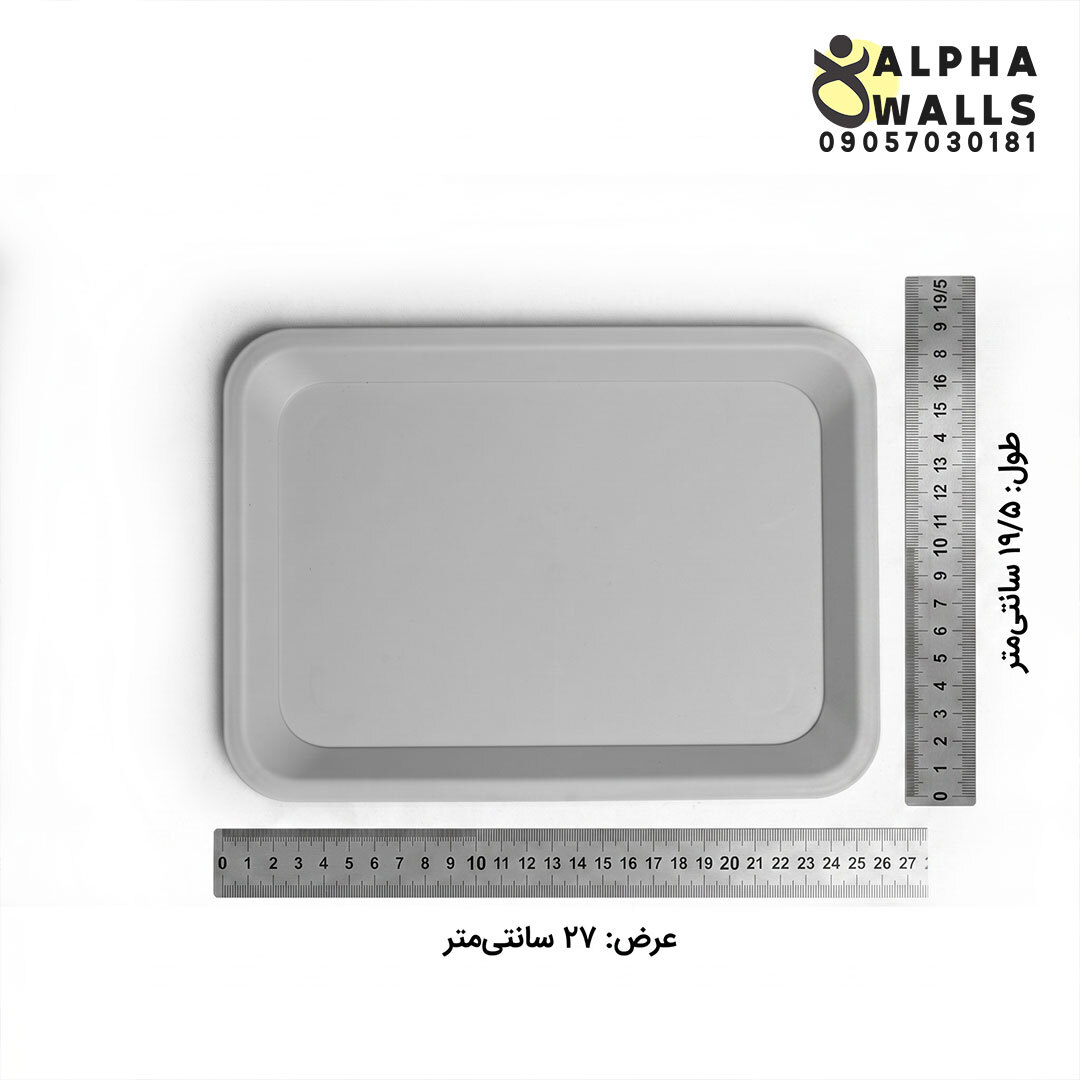  سینی مینیمال سایز کوچک | TILLGANG IKEA طوسی روشن 