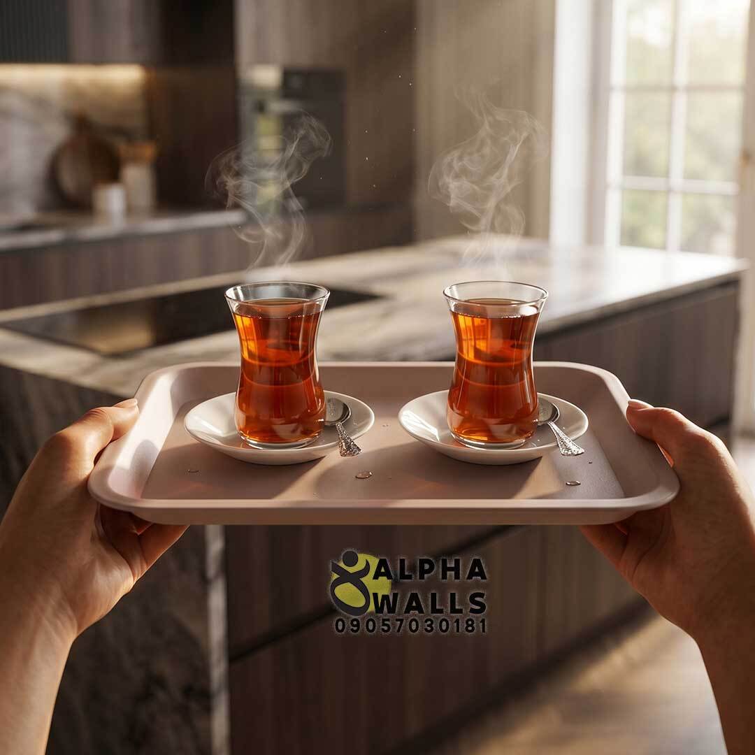  سینی مینیمال سایز کوچک | TILLGANG IKEA صورتی پاستلی 
