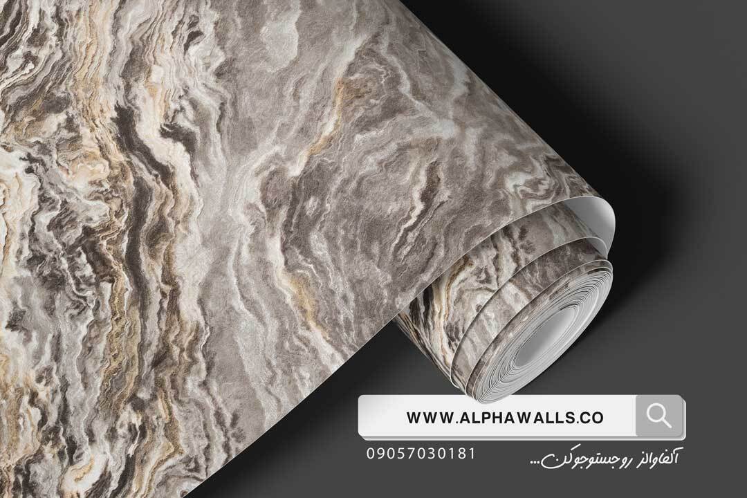  کاغذ دیواری خاص طرح سنگ 