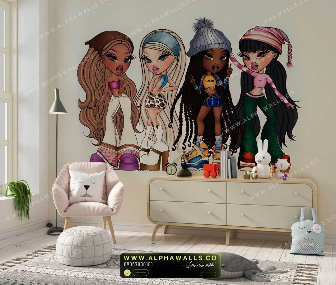 پوستر دیواری دختران بارتز Bratz