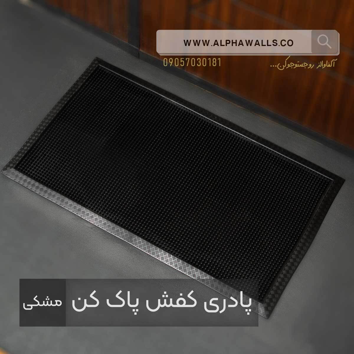  پادر کفش پاک کن طرح میخی مشکی 