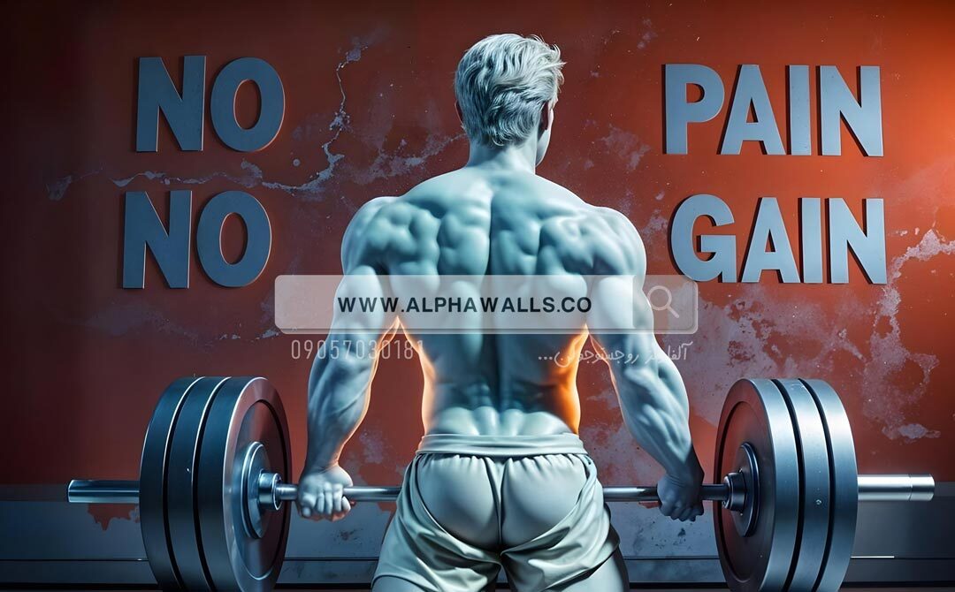  پوستر دیواری باشگاه بدنسازی کد 589696 
