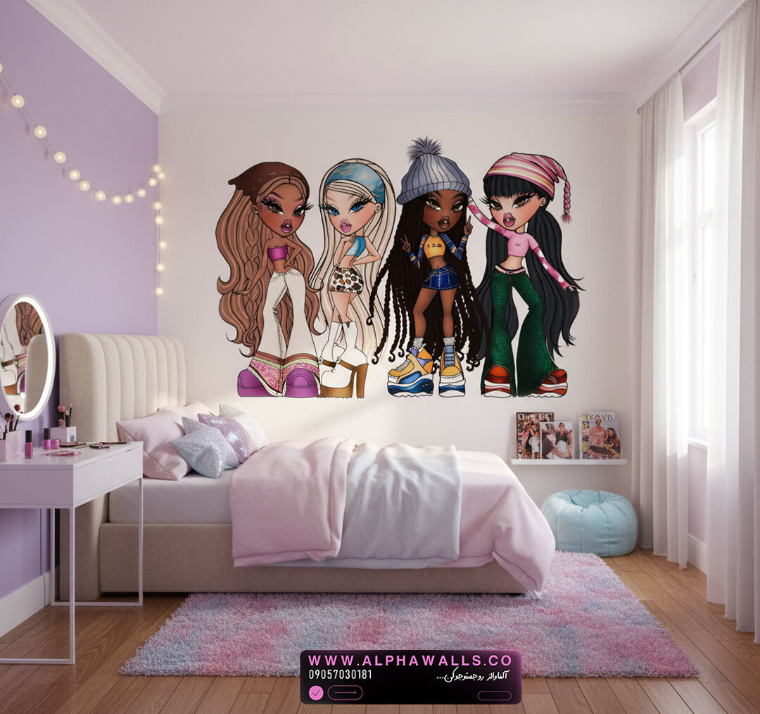 پوستر دیواری دختران بارتزbartz dolls