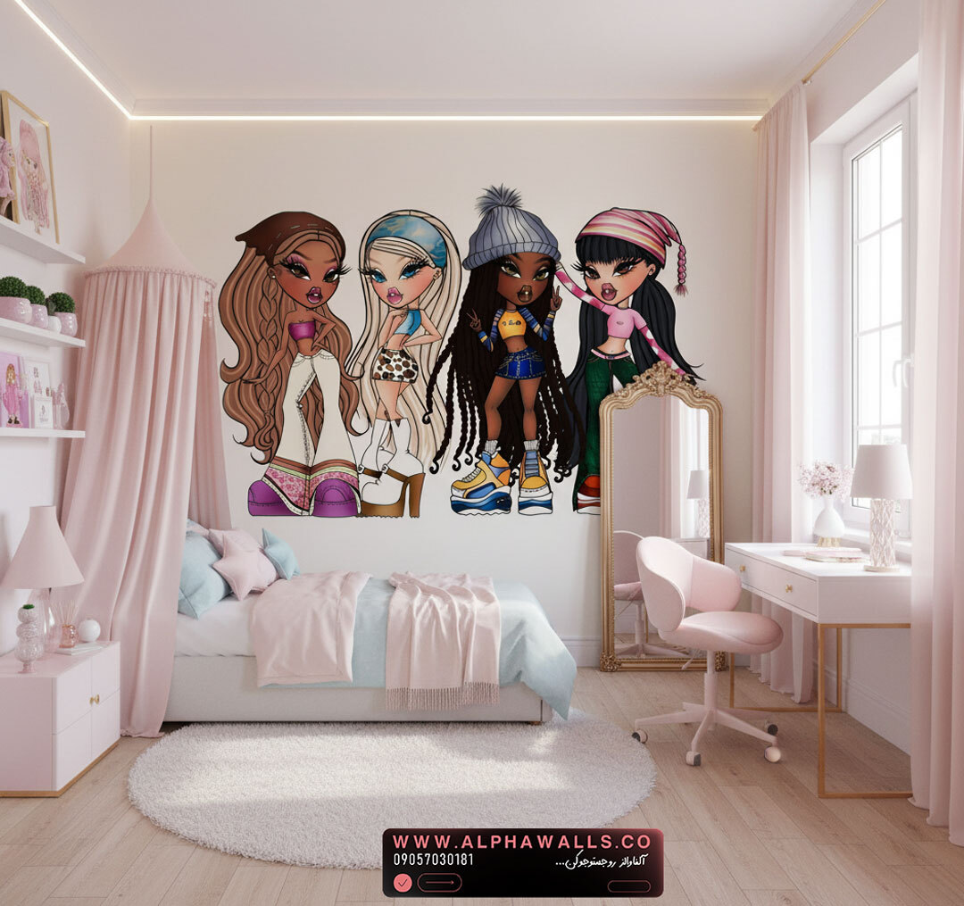 پوستر دیواری دختران بارتز Bratz