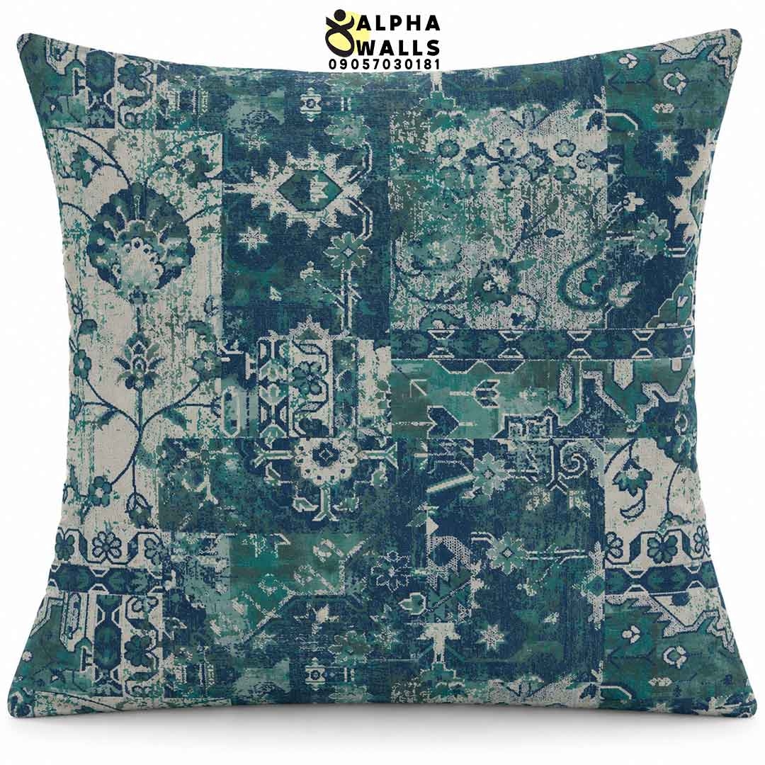  روکش کوسن مخمل طرح فرش وینتیج | Vintage Carpet 